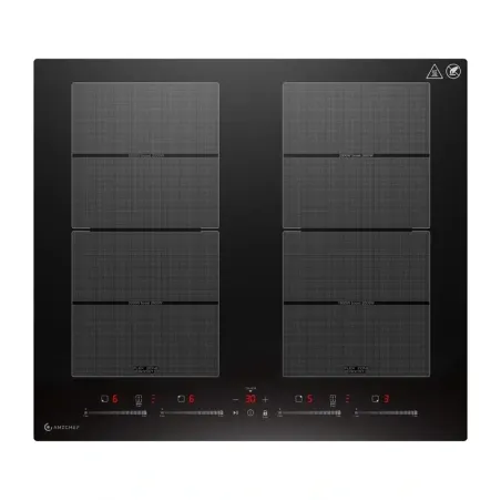 AMZCHEF CE-FS-I74S-FFDD10 Induction Cooktop, 4 zones